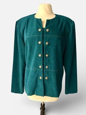 Vintage Leslie Fay Suede Blazer